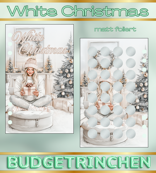 Weihnachtsset White Christmas - folierte Challenges inkl. 4 Challenges und Tracker
