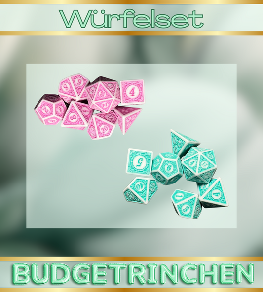 Würfelset 2-farbig