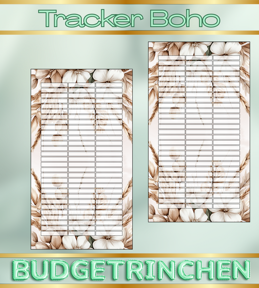 A6 folierte Tracker Boho