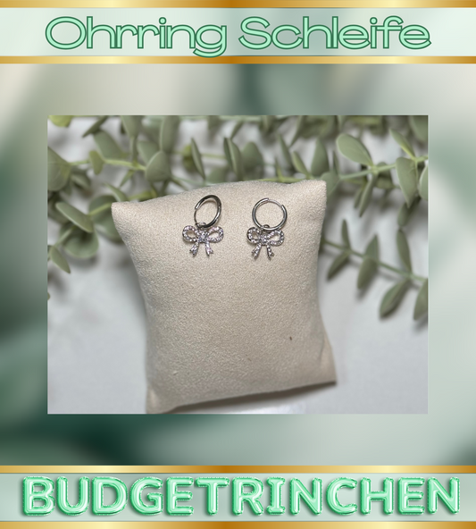 Ohrring Schleife Edelstahl
