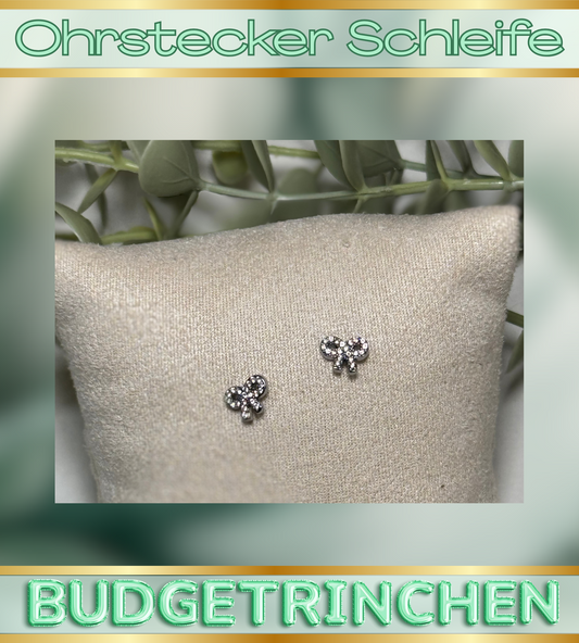 Ohrstecker Schleife Edelstahl