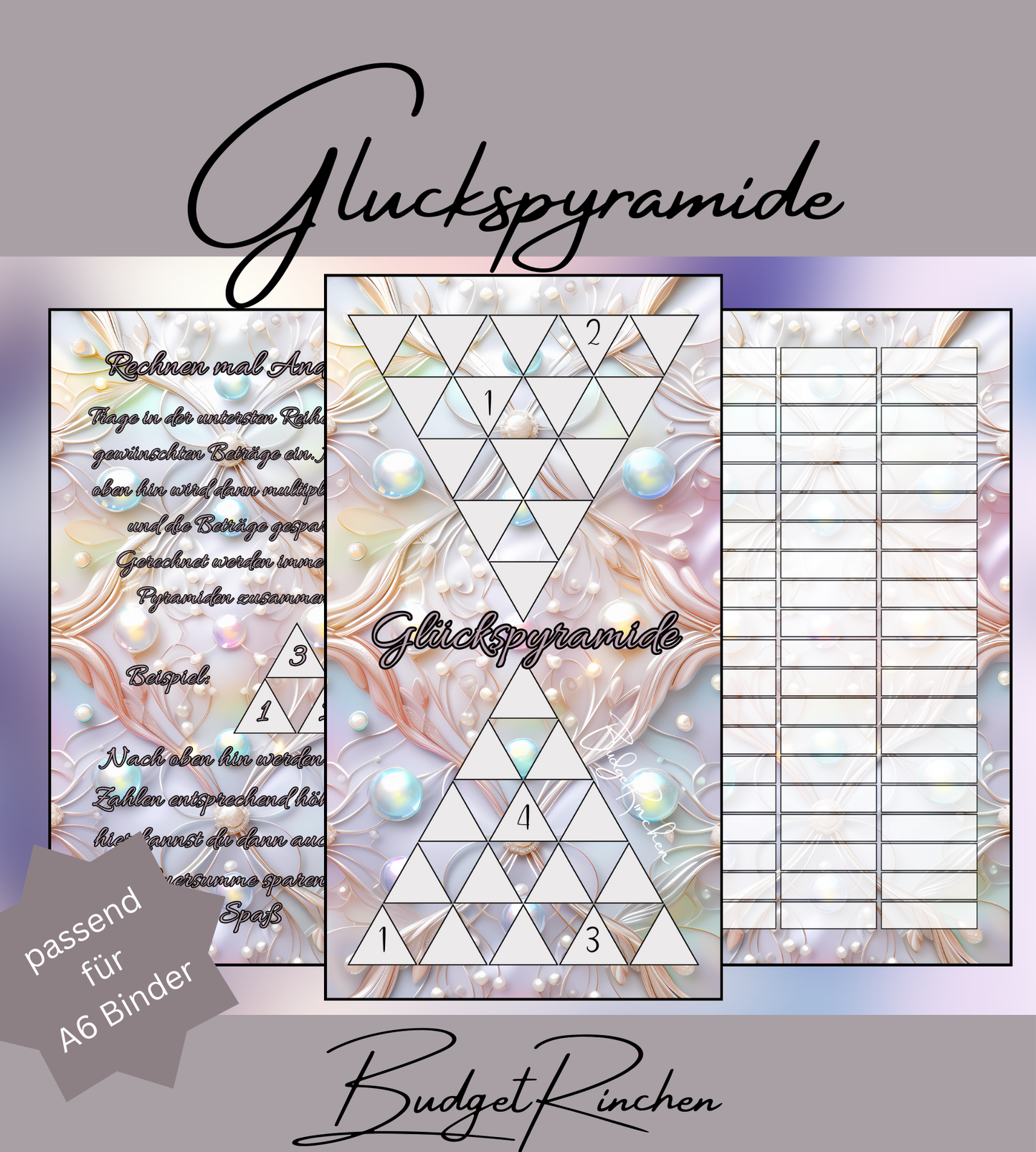 Glückspyramide Rechenchallenge