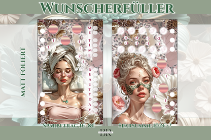 Wunscherfüller Sparziel Bundle - matt foliert zum Einheften