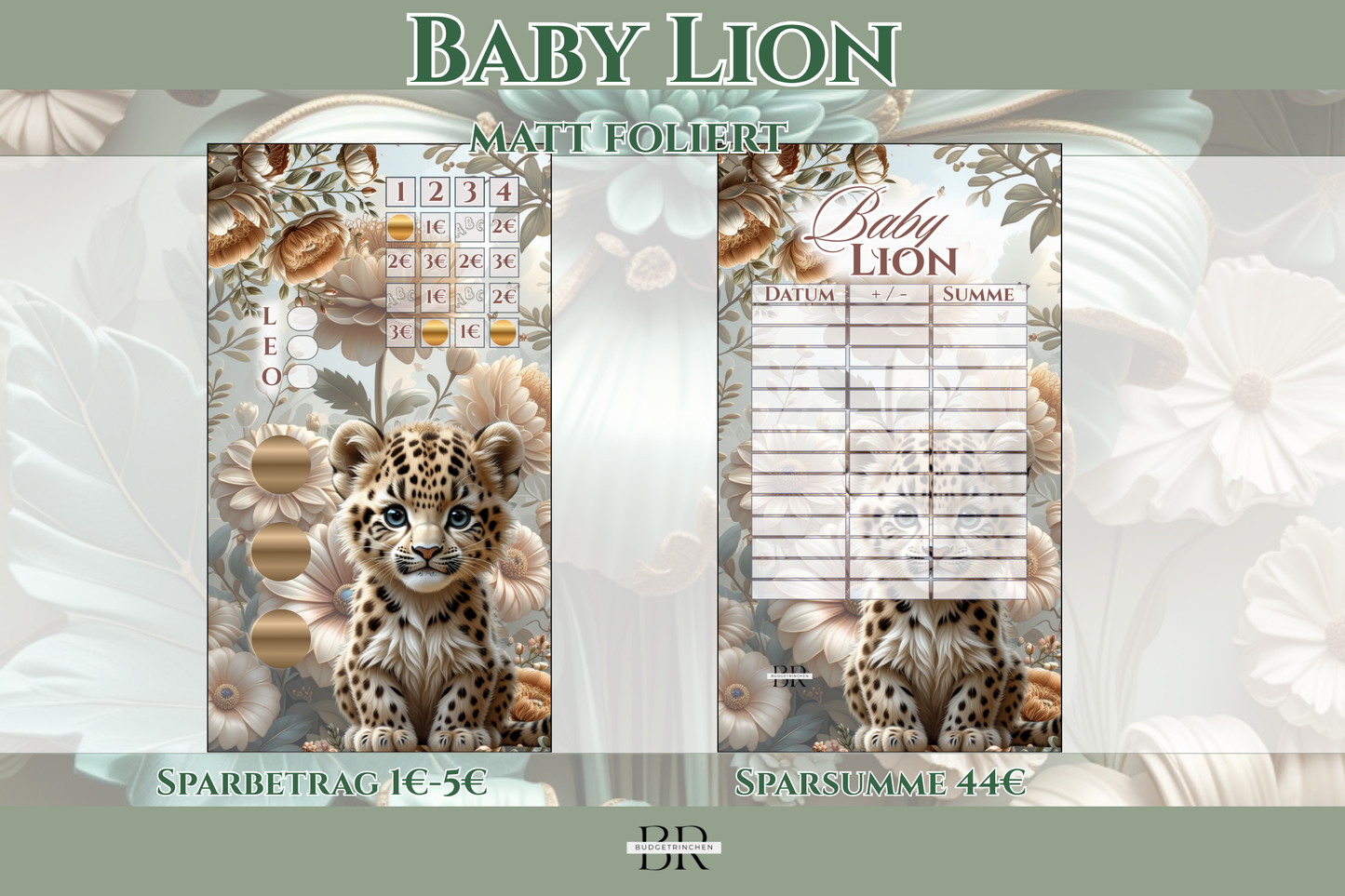 Baby Lion Kombichallenge - matt foliert