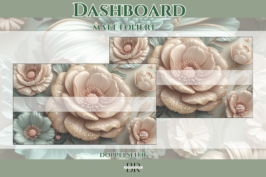 folierte Dashboards doppelseitig - Minty Rose