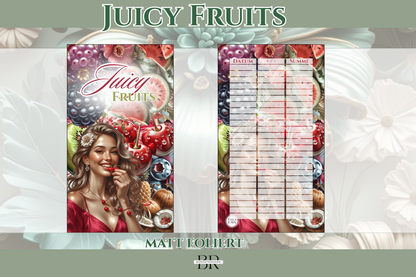 Juicy Fruits Farb-Bundle - matt foliert zum Einheften