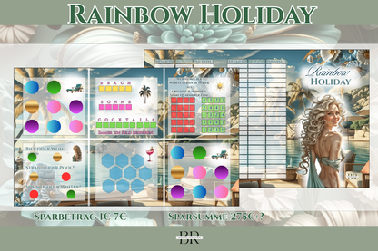 Rainbow Holiday Bundle - matt foliert