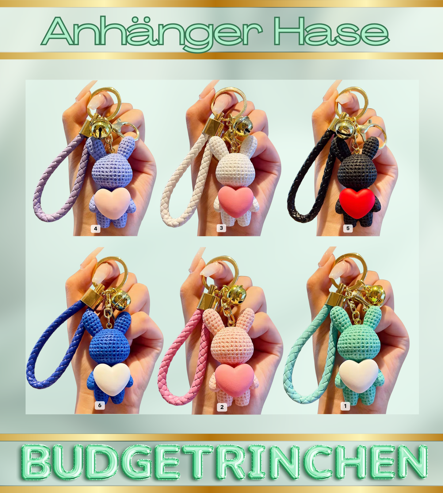 Anhänger Hase