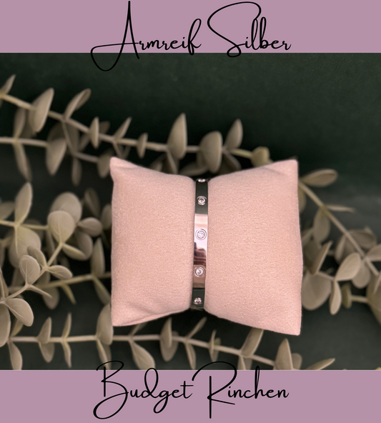 Armreif Silber mit Steinen