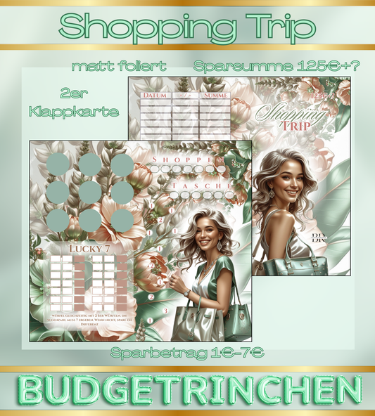 Shopping Trip 2er Klappkarte