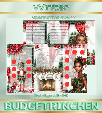 BUNDLE Jahreszeiten 3er Klappkarten - Spring - Winter