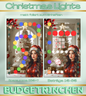 Christmas Lights - matt folierte Challenge zum einheften inkl. Tracker