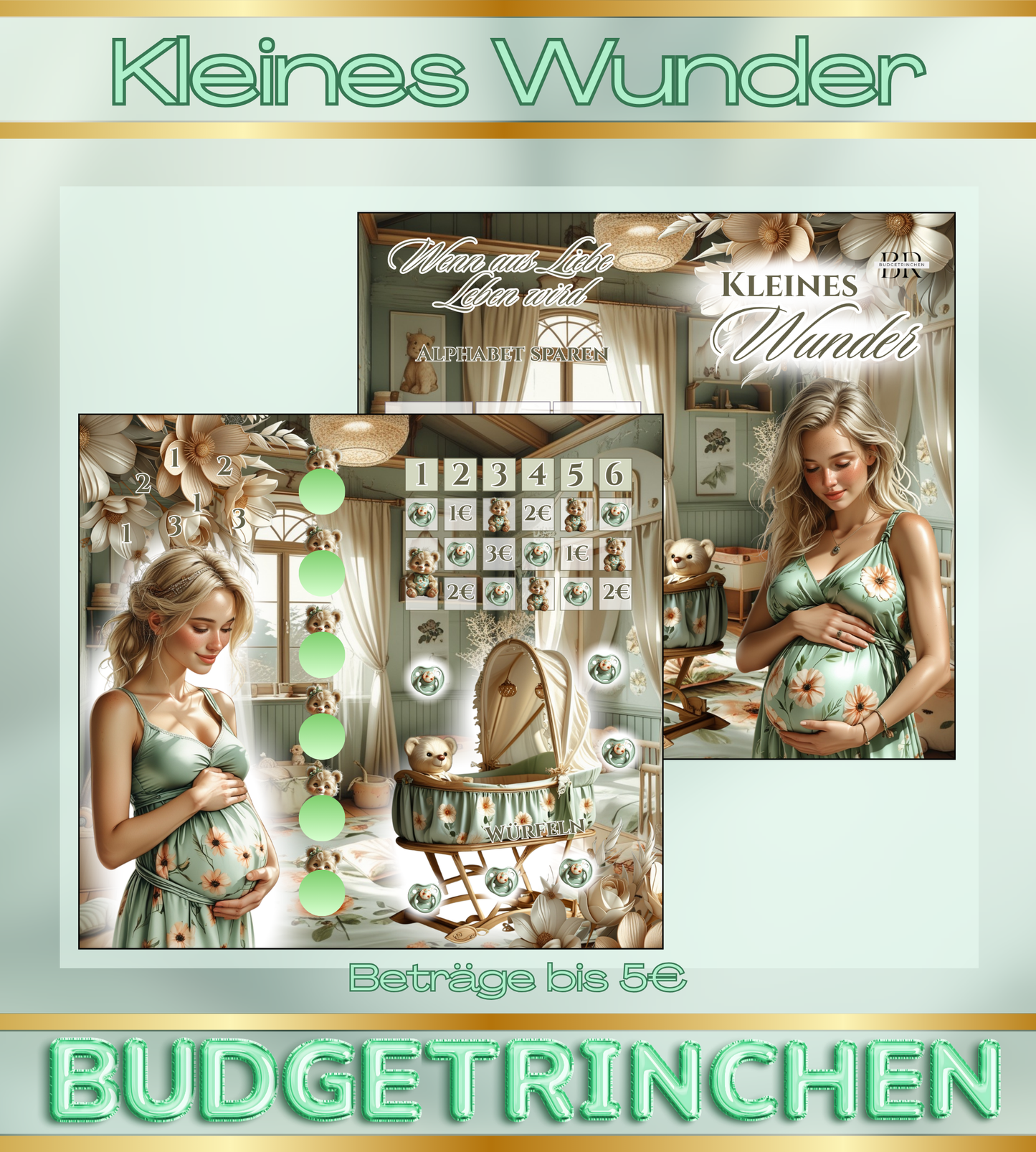 Kleines Wunder 2er Klappkarte