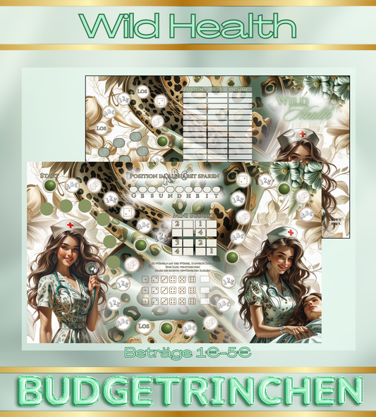 Wild Health Gesundheit 3er Klappkarte