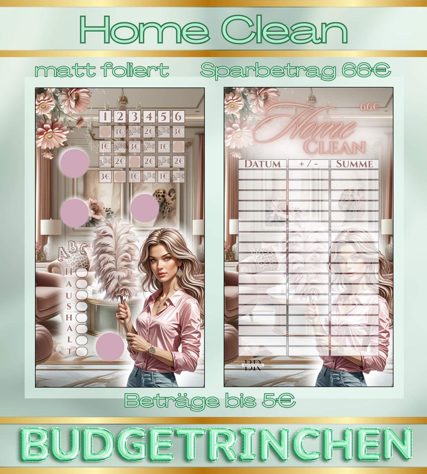 Home Clean Kombichallenge Wohnung - matt foliert