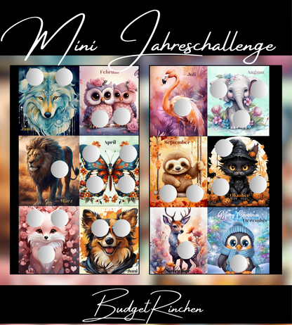 Mini Jahreschallenges inkl. Tracker